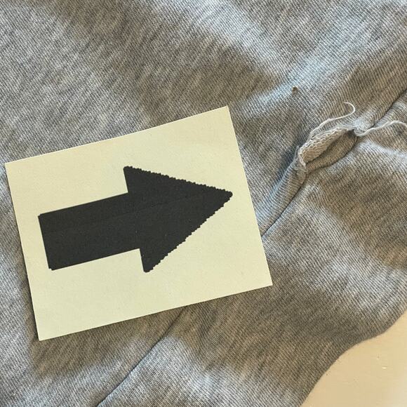 Style & Co Boho Sweatshirt Womens XL Western Boho Slouchy Cotton Lounge **FLAW - Picture 7 of 9